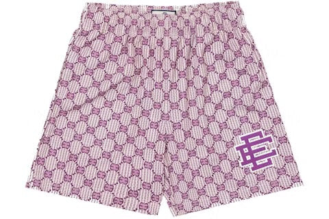 Eric Emanuel Purple GG Shorts