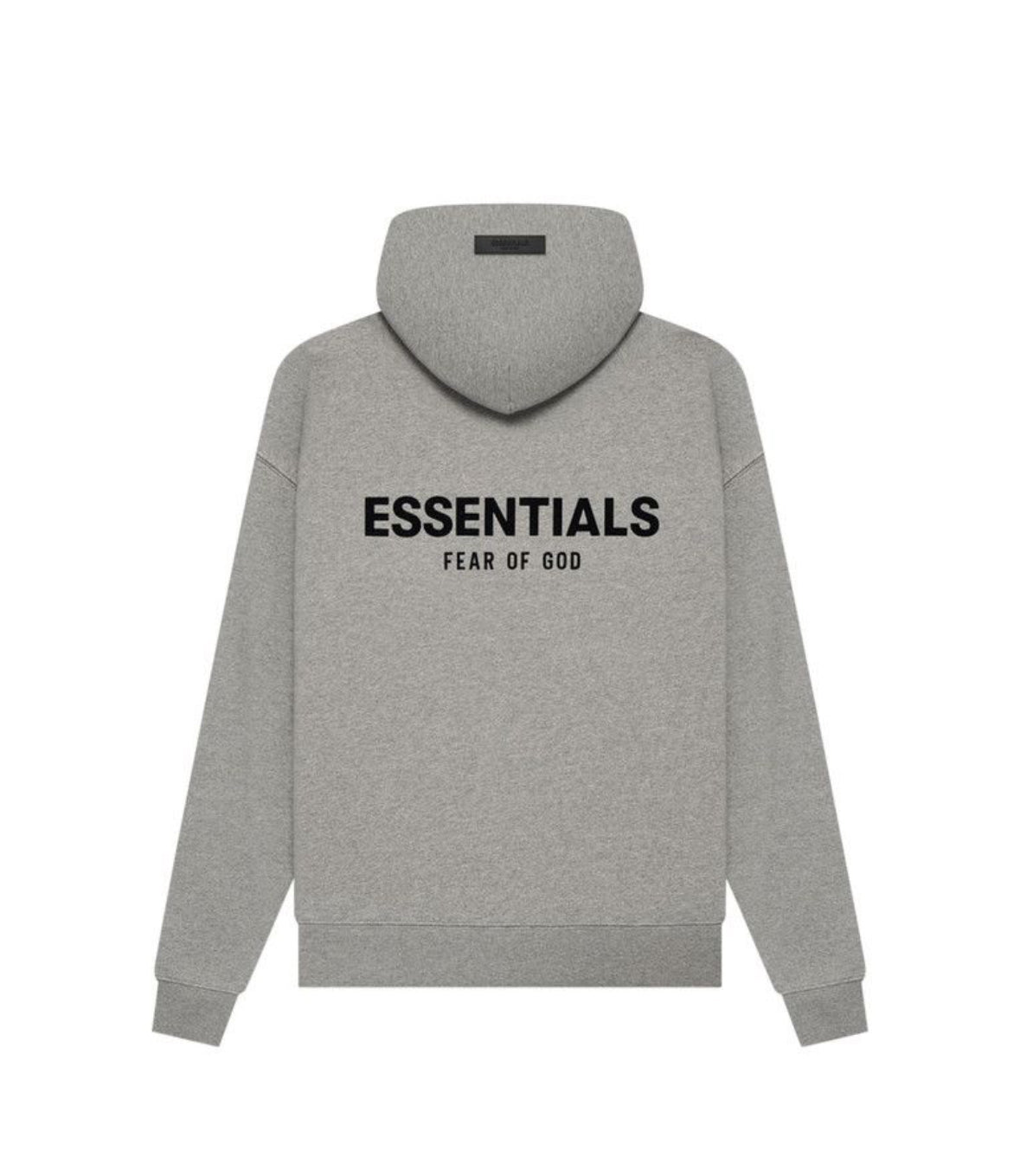 Essentials Dark Oatmeal Hoodie