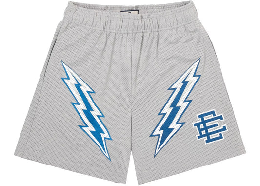Eric Emanuel Grey Blue Lightning Bolt