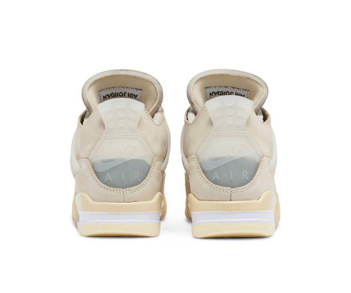 Off-White x Wmns Air Jordan Retro 4 SP ‘Sail’