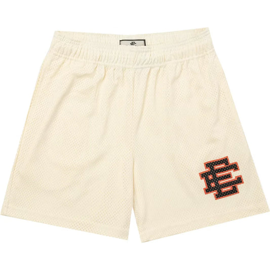 Eric Emanuel Antique White/Black Shorts