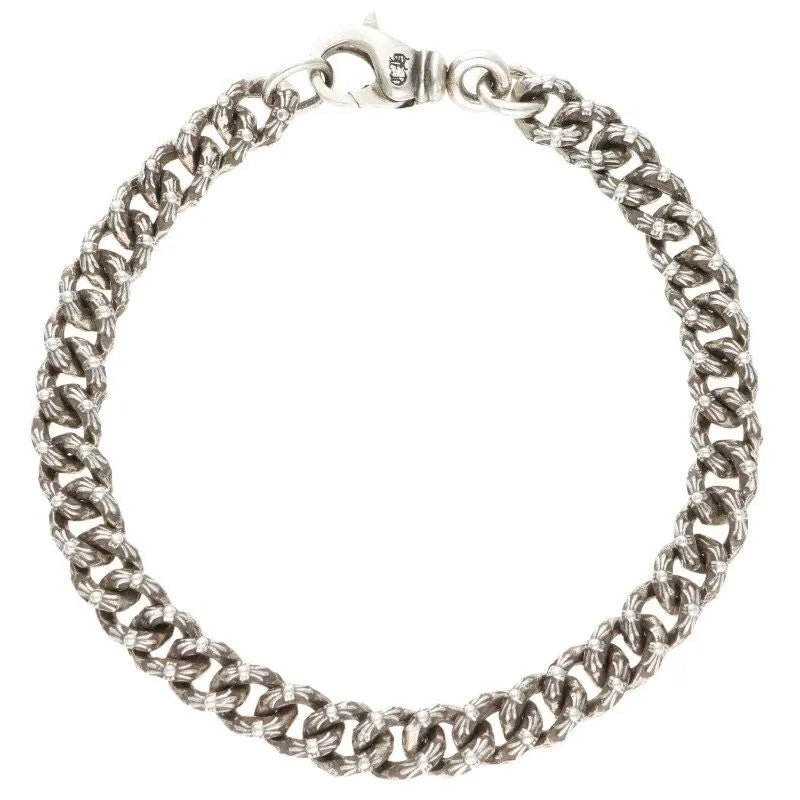 Chrome Hearts Extra Fancy Mini Silver Bracelet