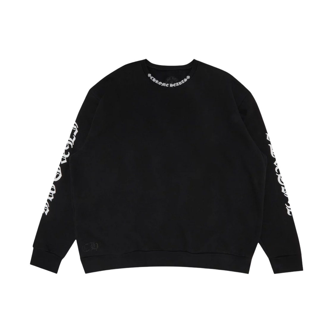 Chrome Hearts Neck Logo Crewneck Sweatshirt