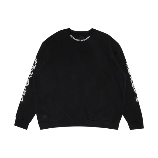 Chrome Hearts Neck Logo Crewneck Sweatshirt