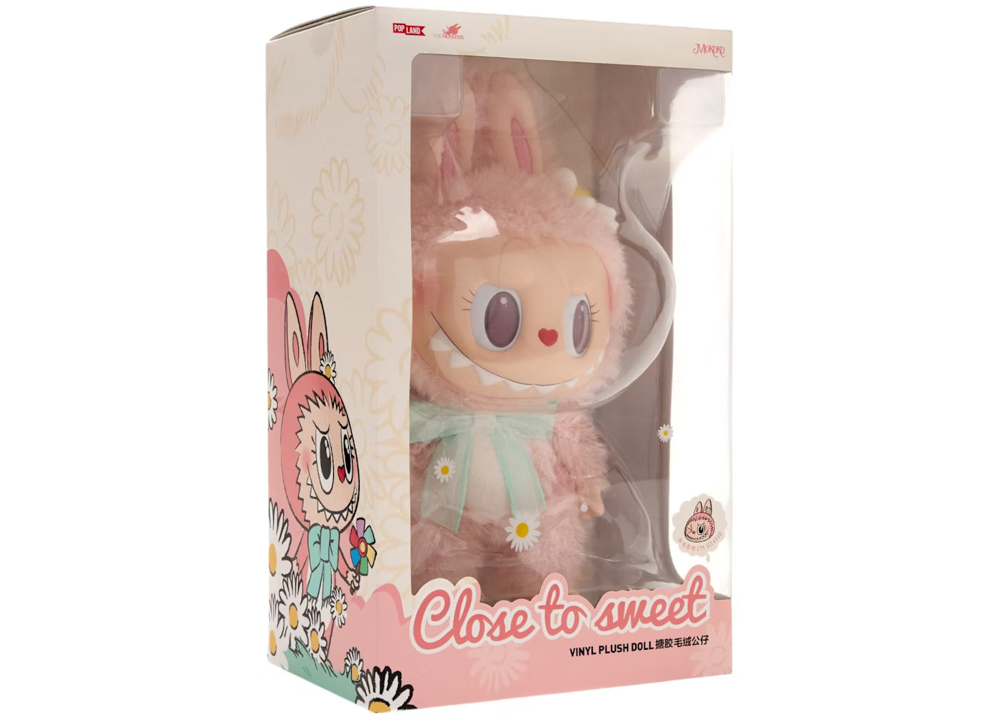 Pop Mart Labubu Mokoko Close to Sweet Vinyl JUMBO Plush Doll