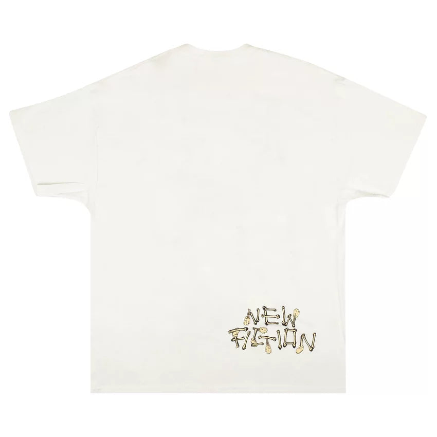 KAWS Skeleton New Fiction Bone T-Shirt 'White'