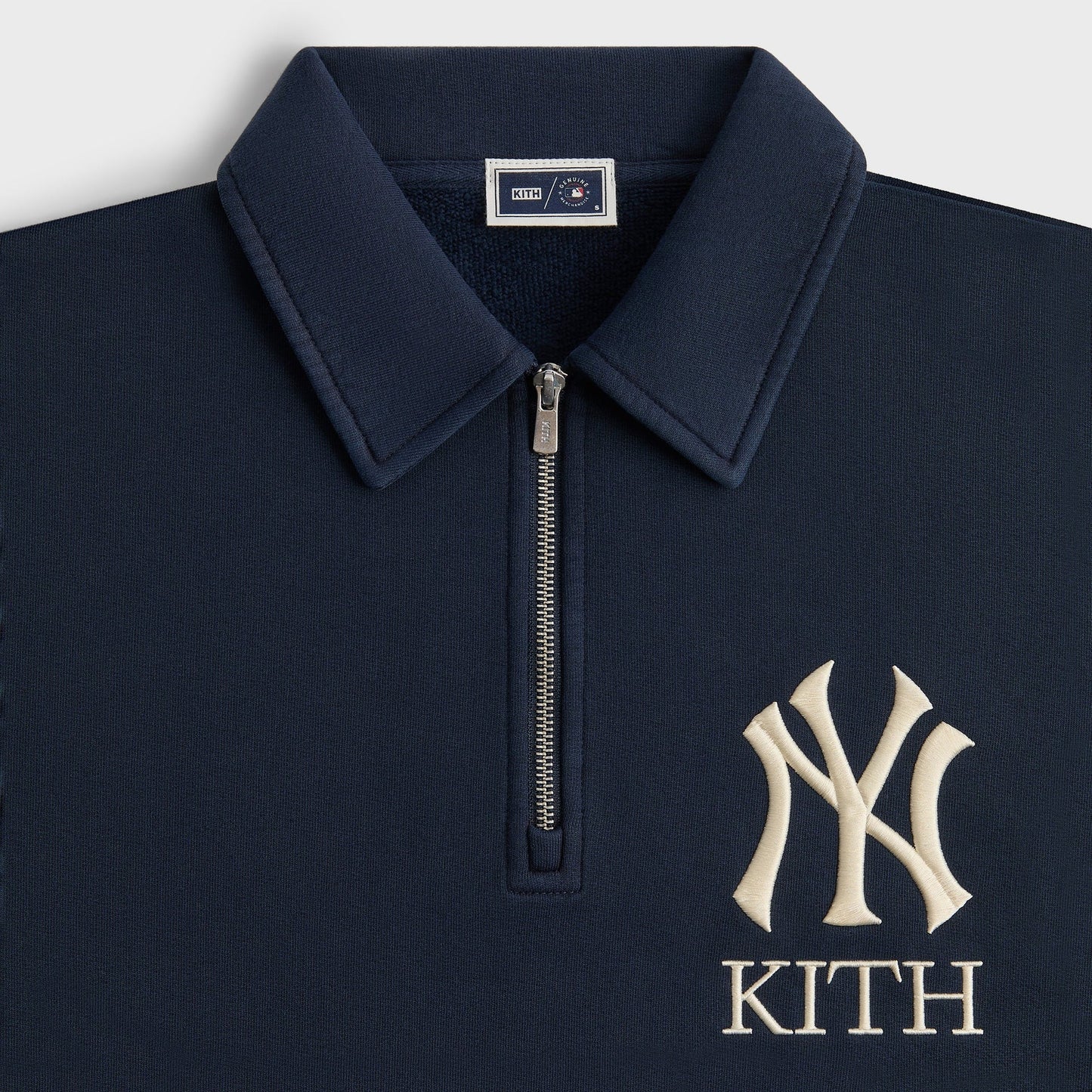 Kith x New York Yankees Quarter Zip Popover Sweatshirt