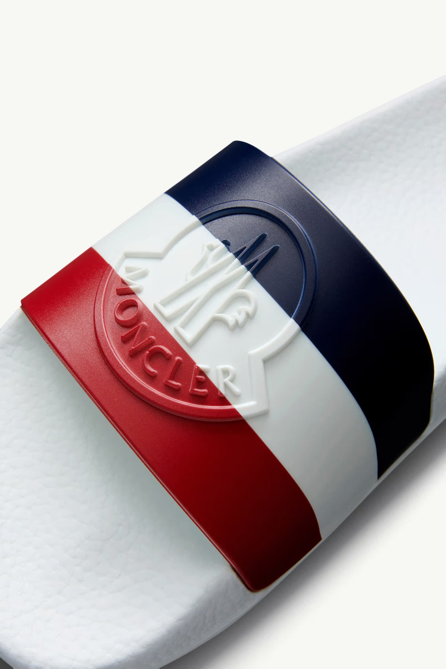 Moncler Basile Slides White