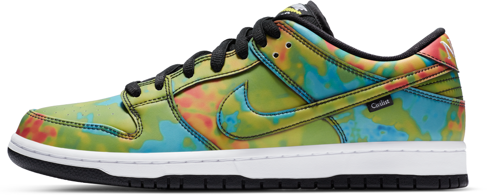 Nike x Civilist SB Dunk Low Pro QS 'Thermography'