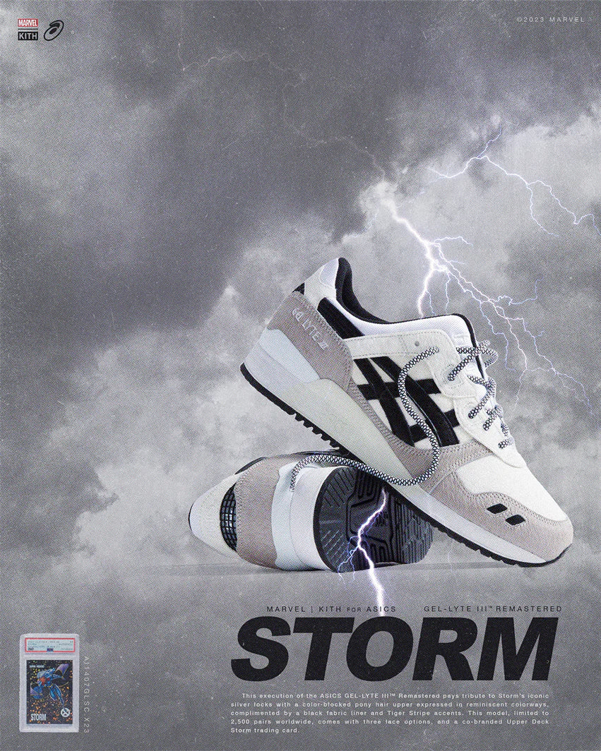ASICS Gel-Lyte III '07 Remastered Kith Marvel X-Men Mystery Sealed Box (Trading Card Included)