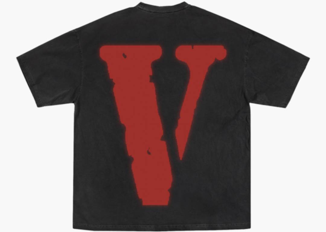 YoungBoy NBA x Vlone Reaper's Child Tee Black Men's - FW20