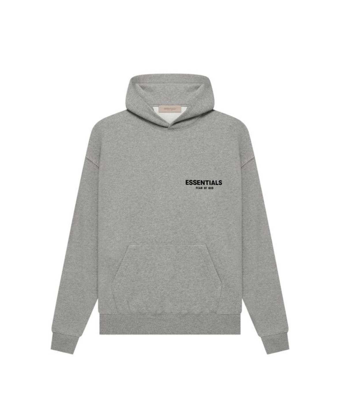 Essentials Dark Oatmeal Hoodie