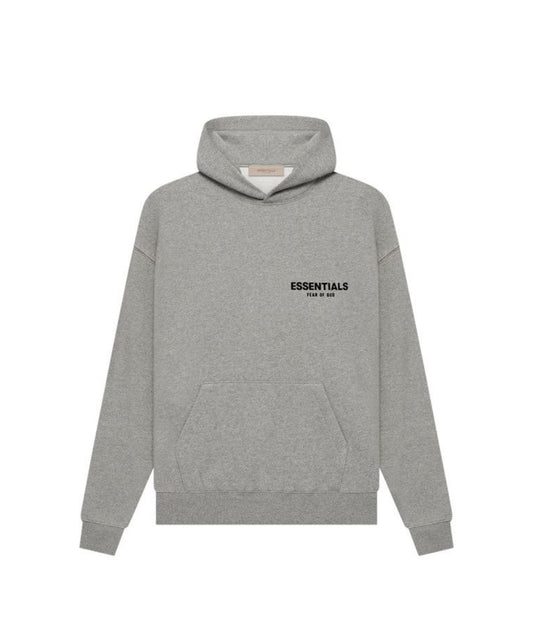 Essentials Dark Oatmeal Hoodie