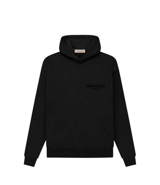Essentials Stretch Limo Black Hoodie