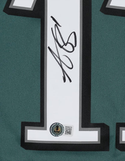 A.J. Brown Autographed Philadelphia Eagles Nike Jersey Beckett COA SUPER BOWL