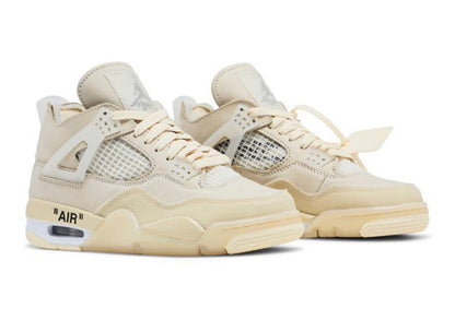 Off-White x Wmns Air Jordan Retro 4 SP ‘Sail’