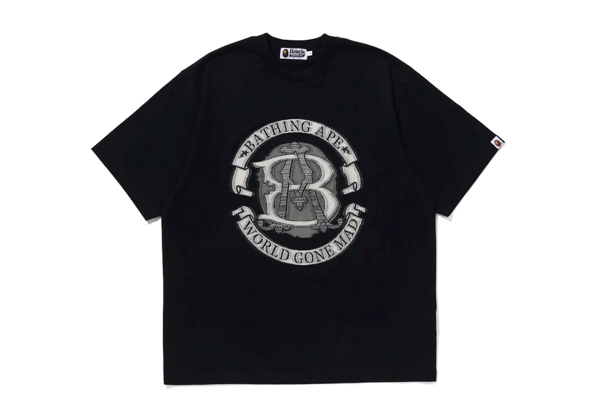 A Bathing Ape BA Graphic Tee (Black/White)