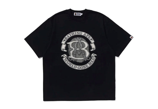 A Bathing Ape BA Graphic Tee (Black/White)
