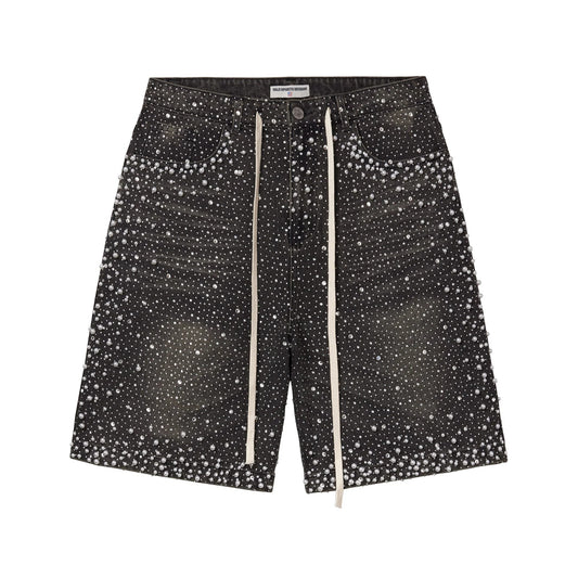 Vale Forever Black Rainstorm Jorts