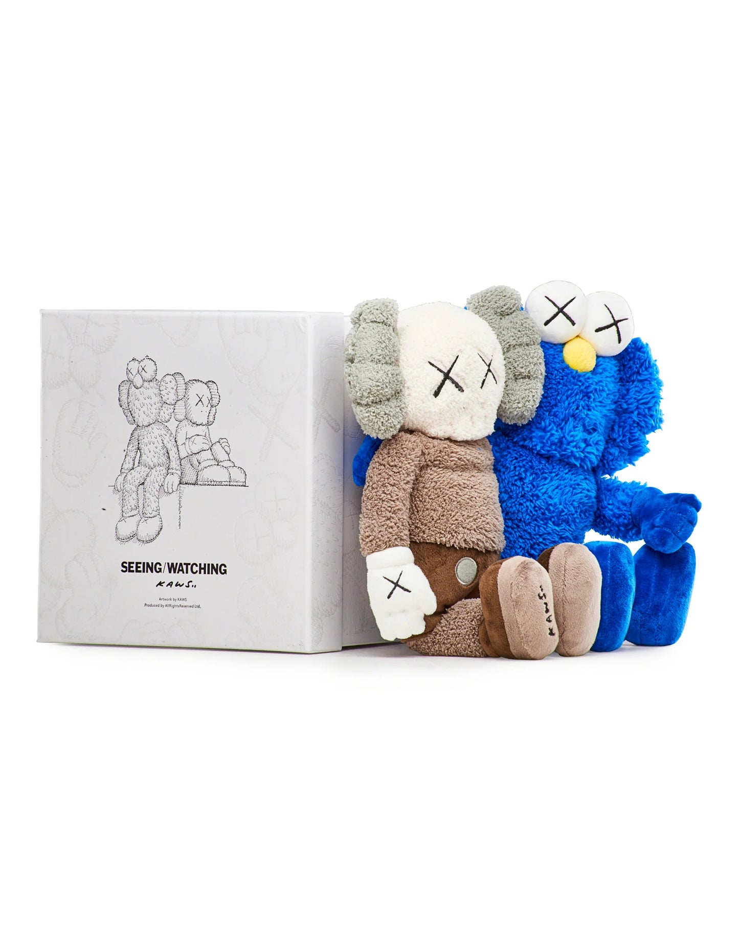 Kaws Seeing/Watching Plush Doll