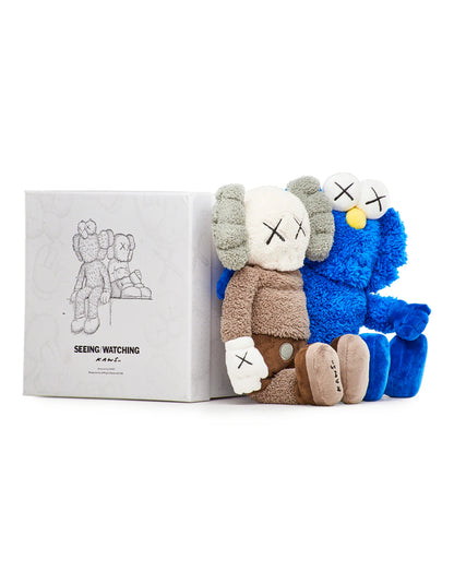 Kaws Seeing/Watching Plush Doll