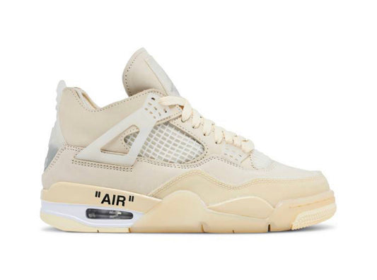 Off-White x Wmns Air Jordan Retro 4 SP ‘Sail’