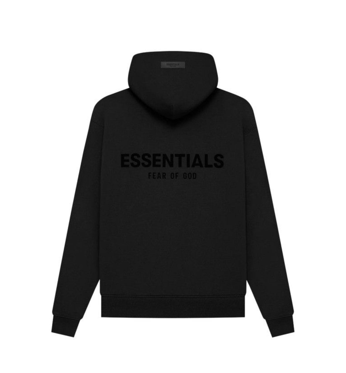 Essentials Stretch Limo Black Hoodie