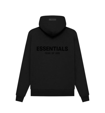 Essentials Stretch Limo Black Hoodie