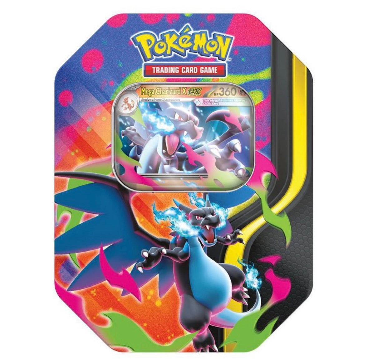 Pokémon Trading Card Game: Mega Charizard X Tin