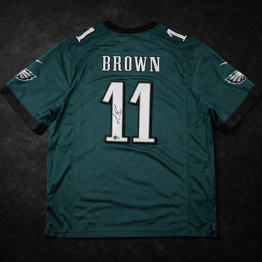 A.J. Brown Autographed Philadelphia Eagles Nike Jersey Beckett COA
