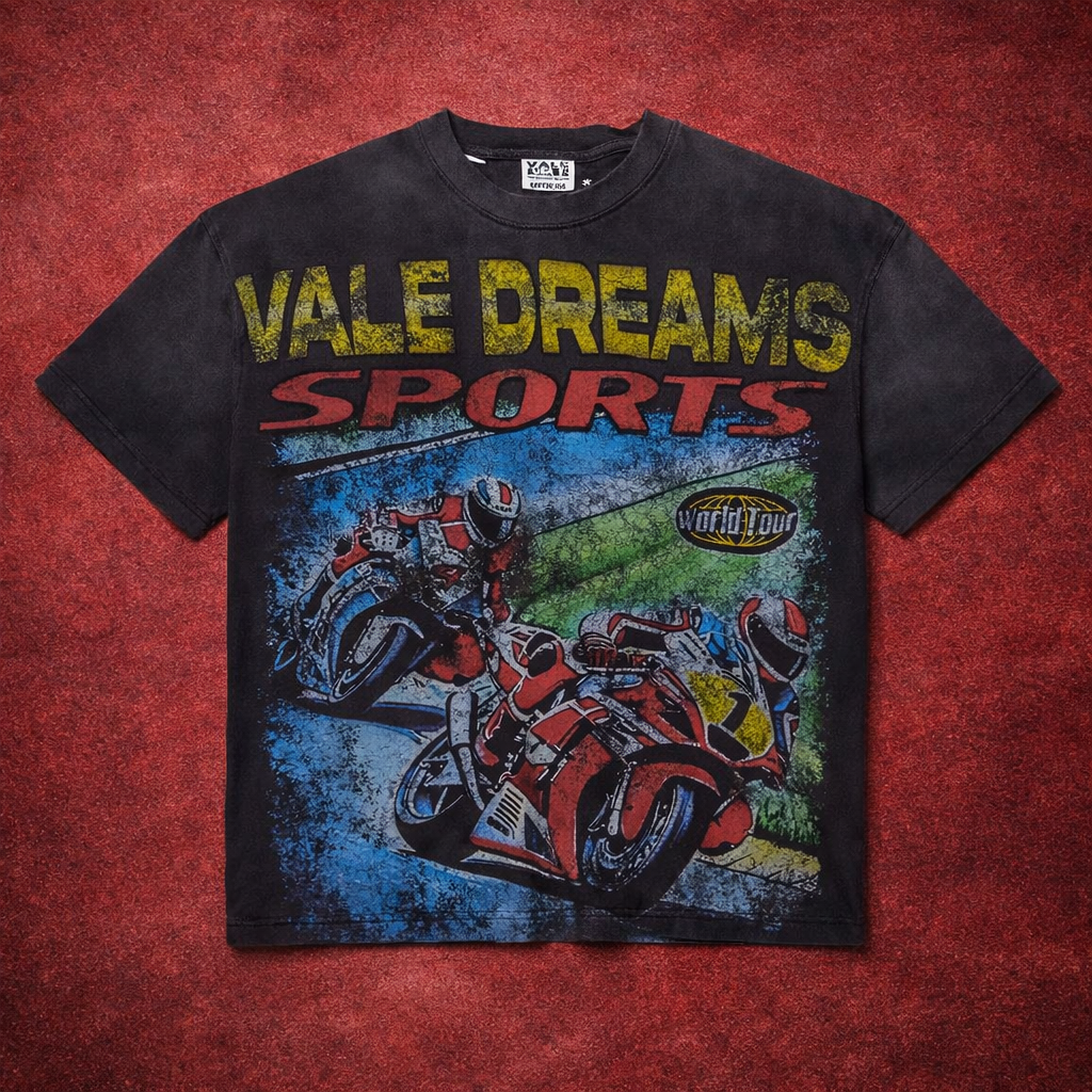 Vale Forever Black Motorcroxxx Tee