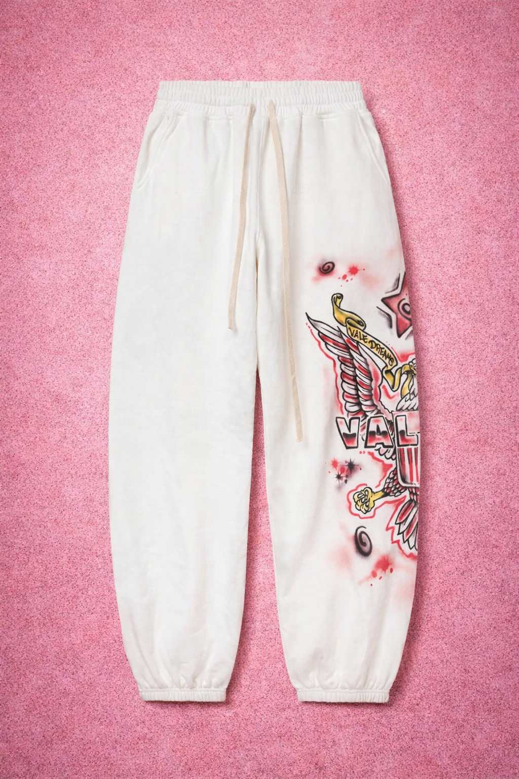 Vale Forever White Flag Sweats