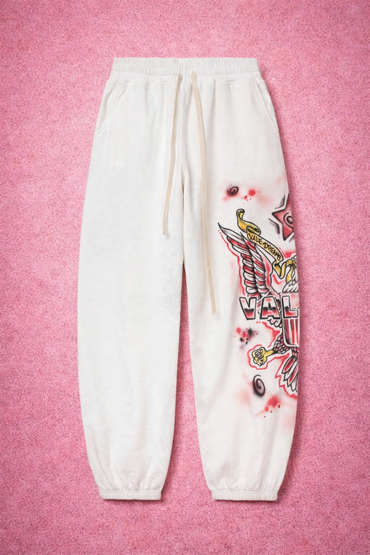 Vale Forever White Flag Sweats