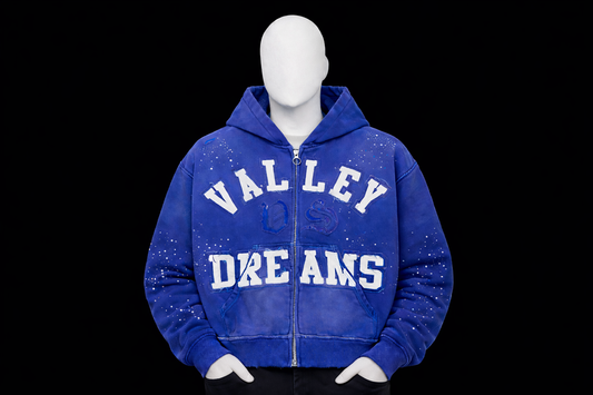 Vale Forever Classico Zip Up Sapphire