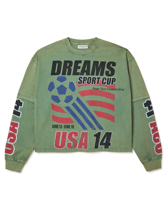 Vale Forever Long Sleeve "USA14" Green