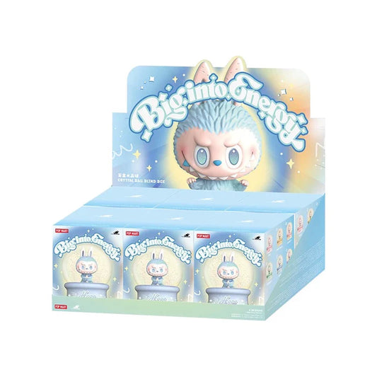 Pop Mart Labubu The Monsters Big into Energy Series Crystal Ball Sealed Case (6 Blind Box)