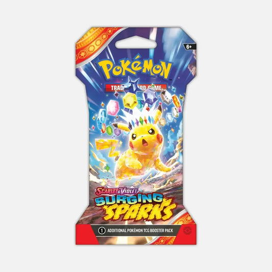 Pokemon Trading Card Game: Surging Sparks (SV08) Sleeved Booster Pack