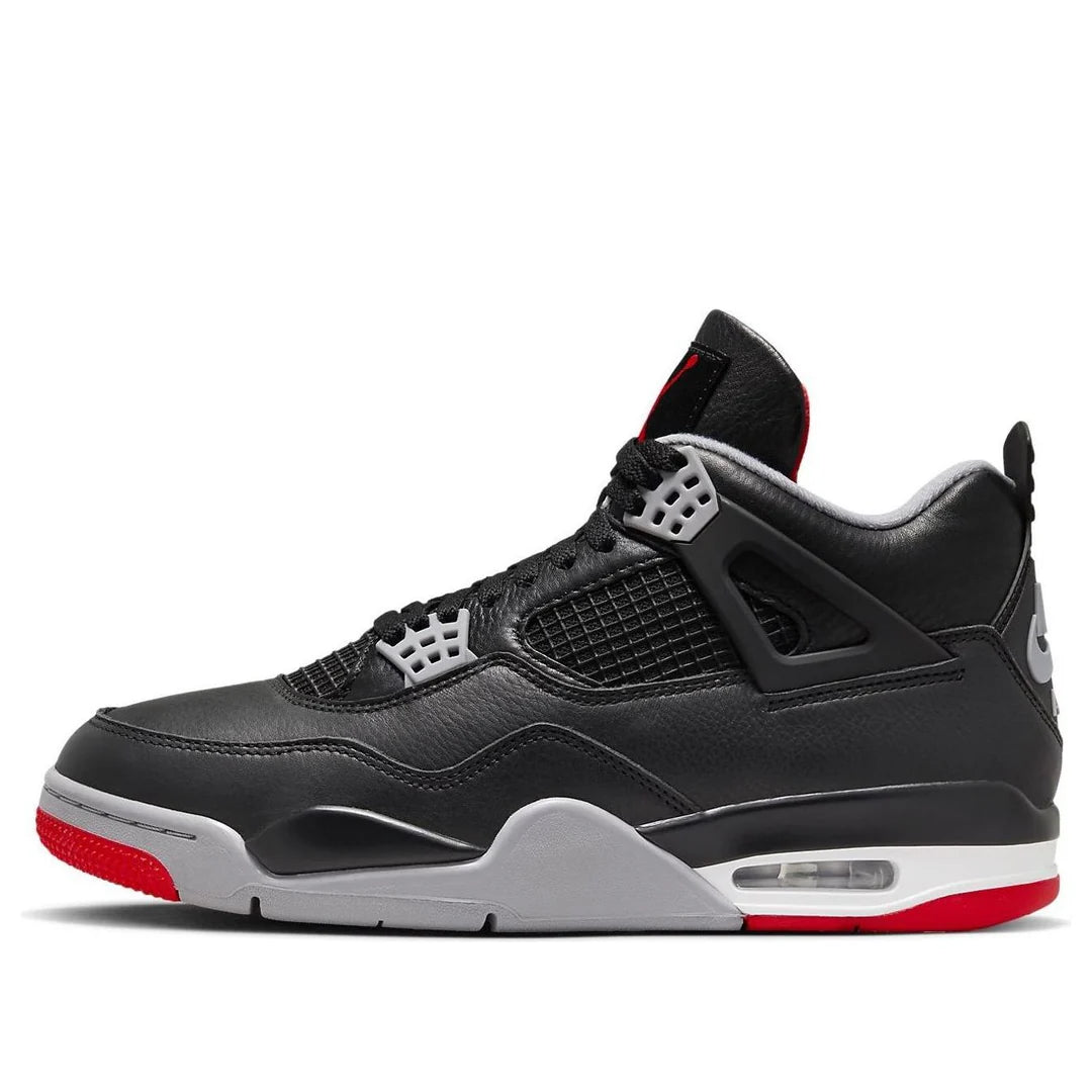 Air Jordan Retro 4 Bred Reimagined