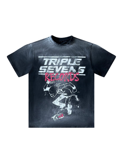 Triple Sevens Rager Coal Tee