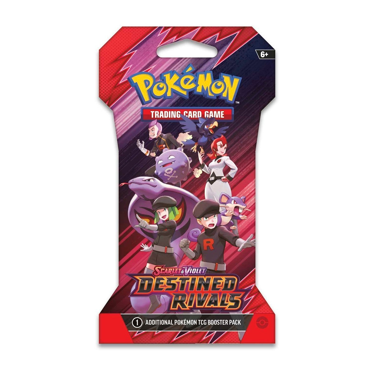 Pokemon SV10 Destined Rivals Sleeved Booster Pack | Team Rocket