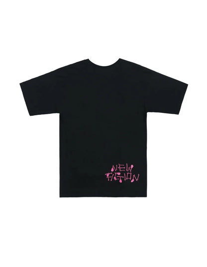 KAWS Skeleton New Fiction Bone T-Shirt 'Black'