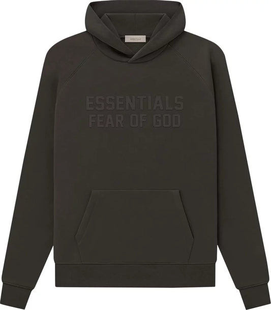 Fear of God Essentials Hoodie 'Off Black'