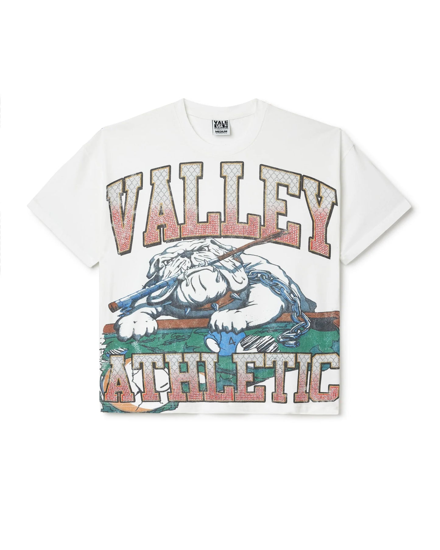 Vale Forever Polo White Bling Tee