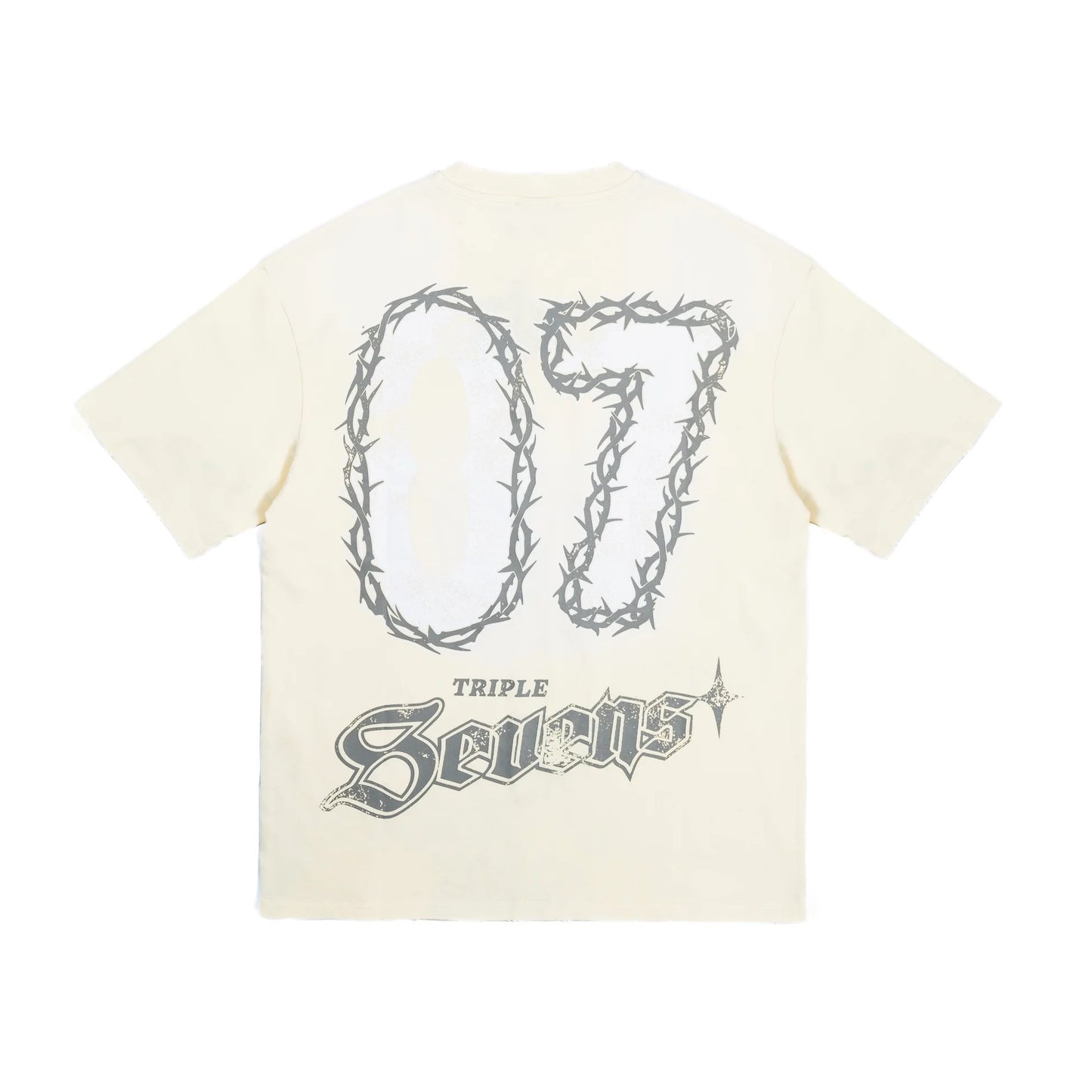 Triple Sevens NY Savior Cream Tee
