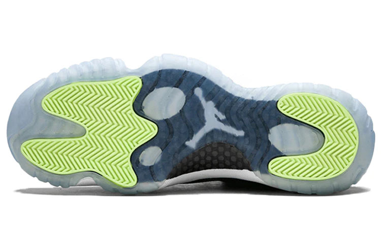 Air Jordan 11 Retro Low Green Snakeskin