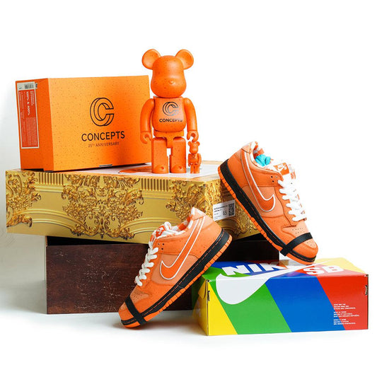 Concepts x Nike SB Dunk Low Orange Lobster Special Box