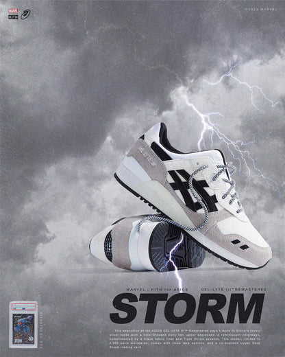 ASICS Gel-Lyte III '07 Remastered Kith Marvel X-Men Mystery Sealed Box (Trading Card Included)