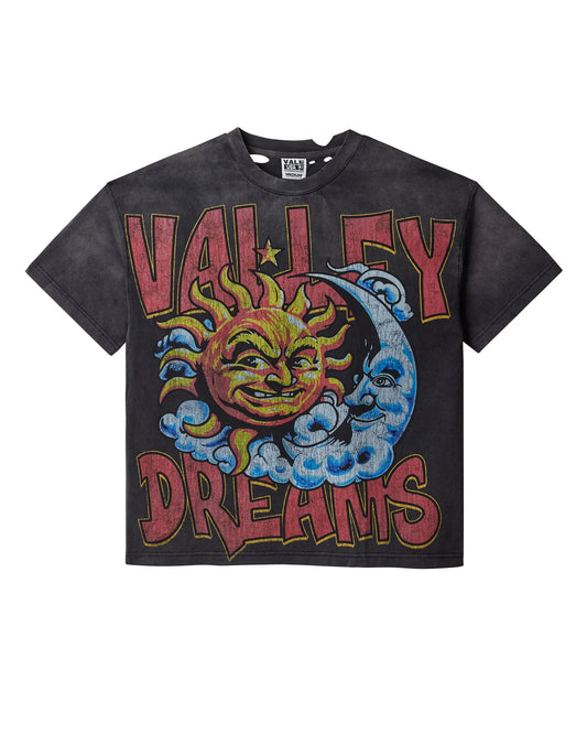 Vale Forever Thrashed Black Sun Tee