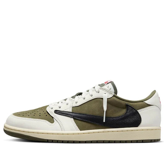 Travis Scott x Air Jordan 1 Low OG Medium Olive