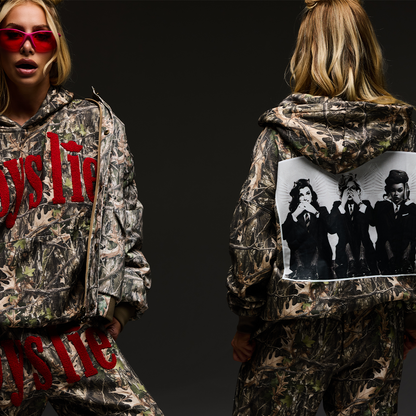 Boys Lie Manhunt Racer Hoodie